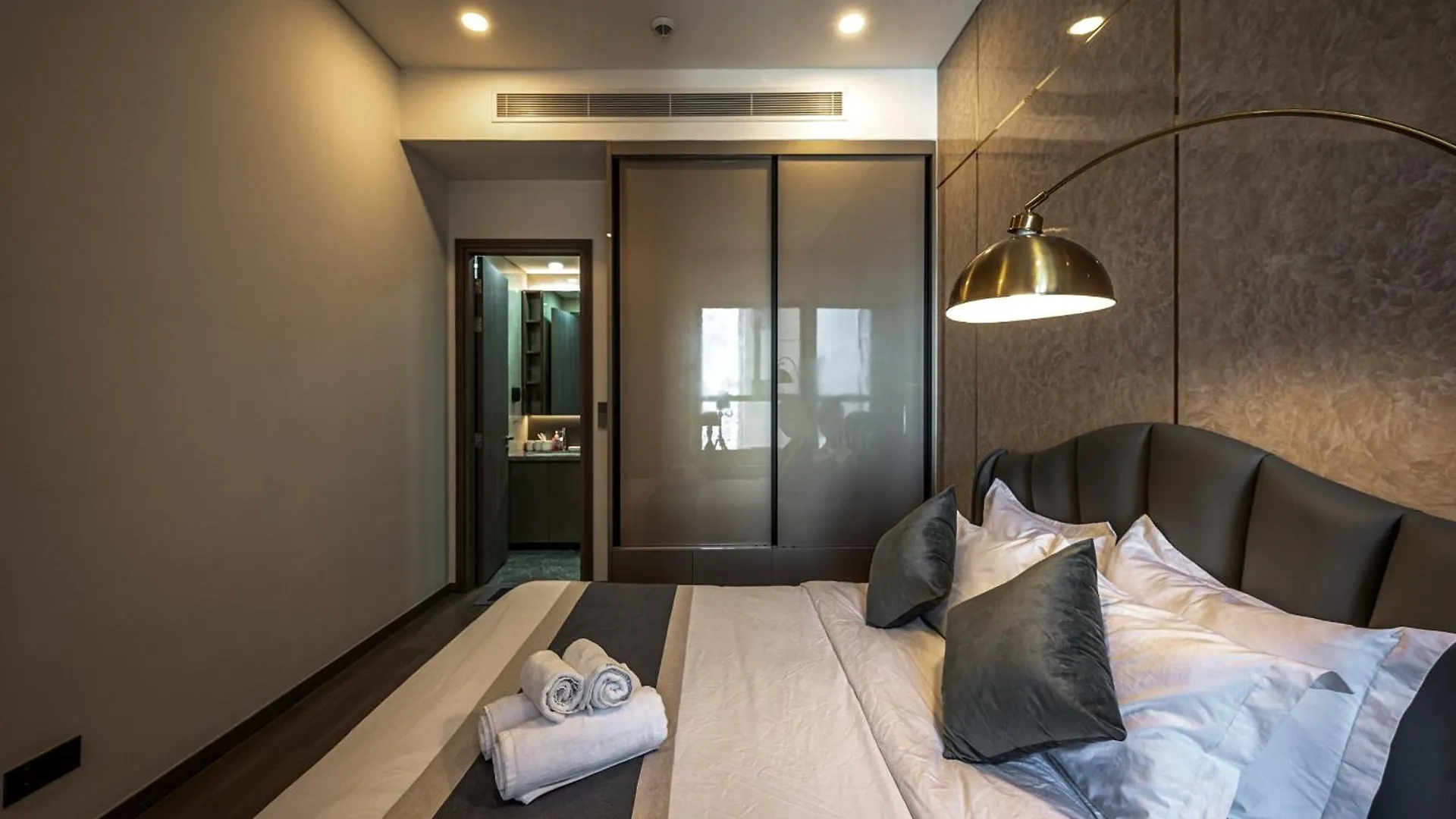Marq Luxury Apartment 229 Inifity Pool Gym City Center ホーチミン市