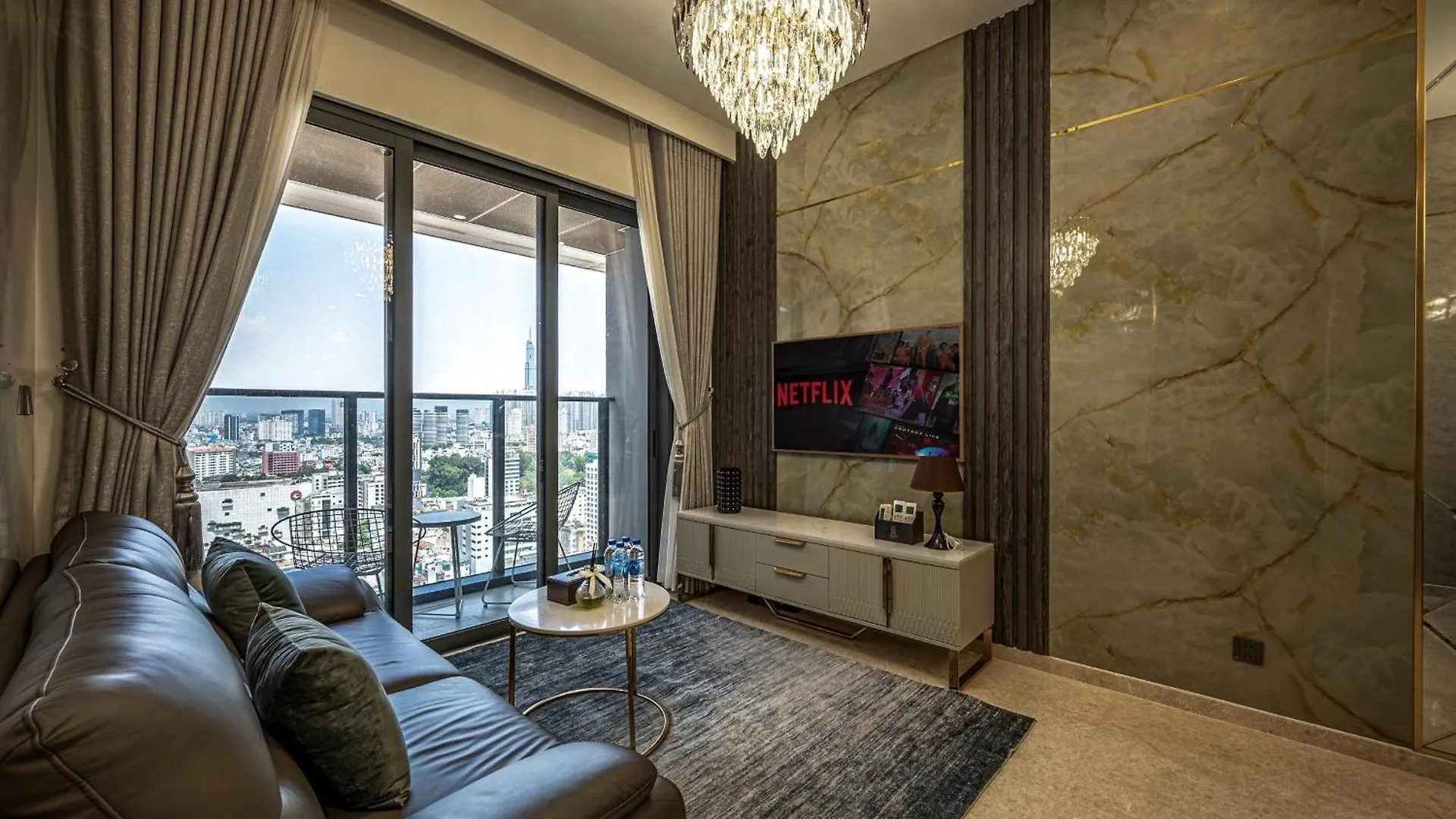 Marq Luxury Apartment 229 Inifity Pool Gym City Center ホーチミン市