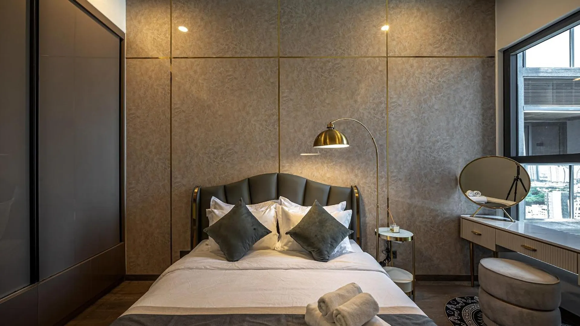 Marq Luxury Apartment 229 Inifity Pool Gym City Center ホーチミン市