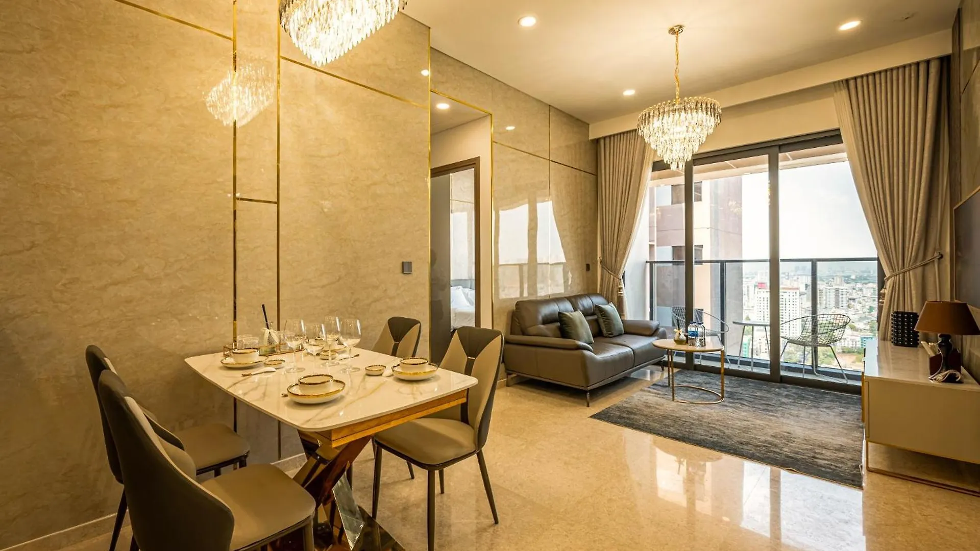 Marq Luxury Apartment 229 Inifity Pool Gym City Center Ho Chi Minh City